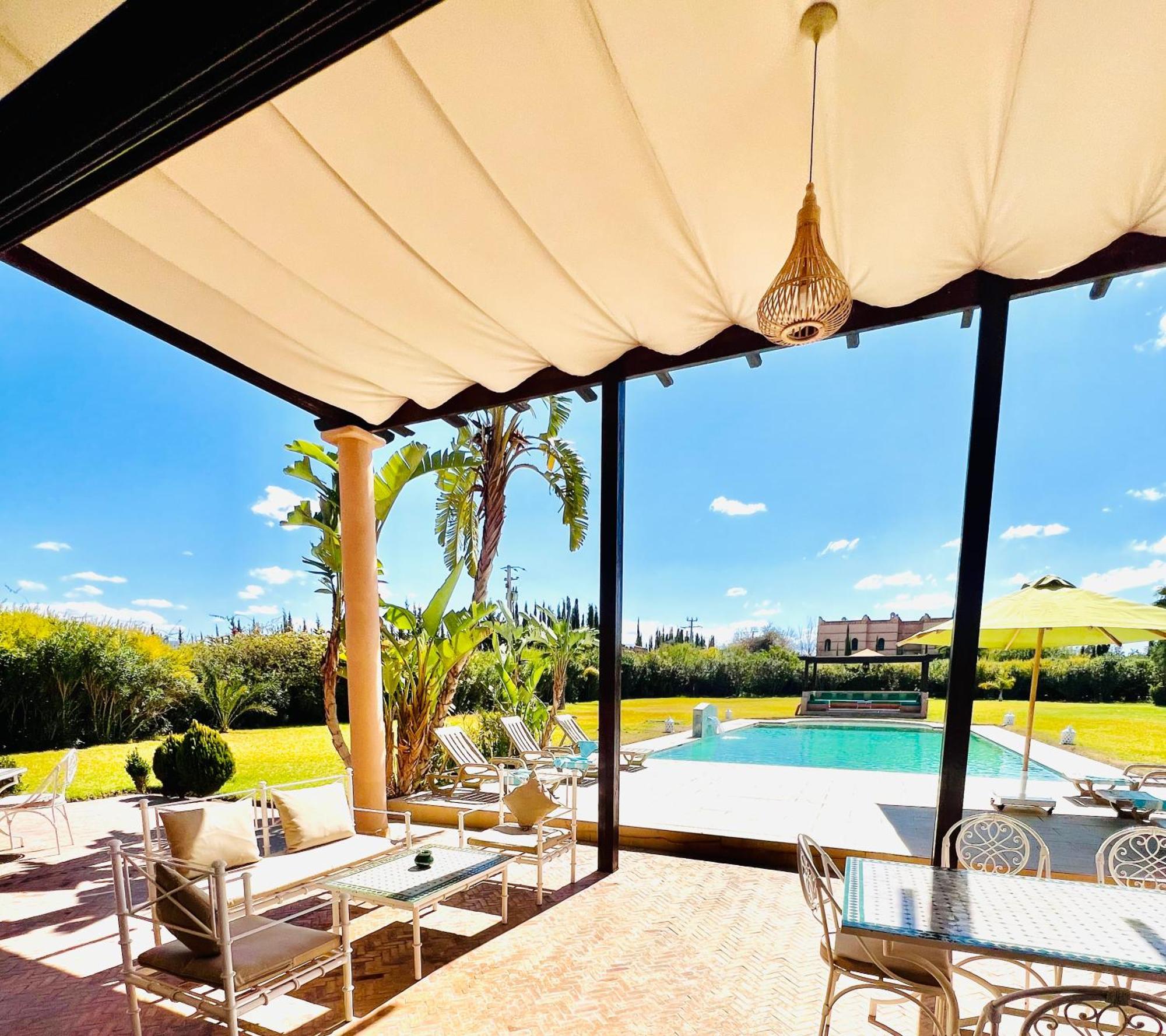 Villas Fleurs Marrakech 马拉喀什 外观 照片