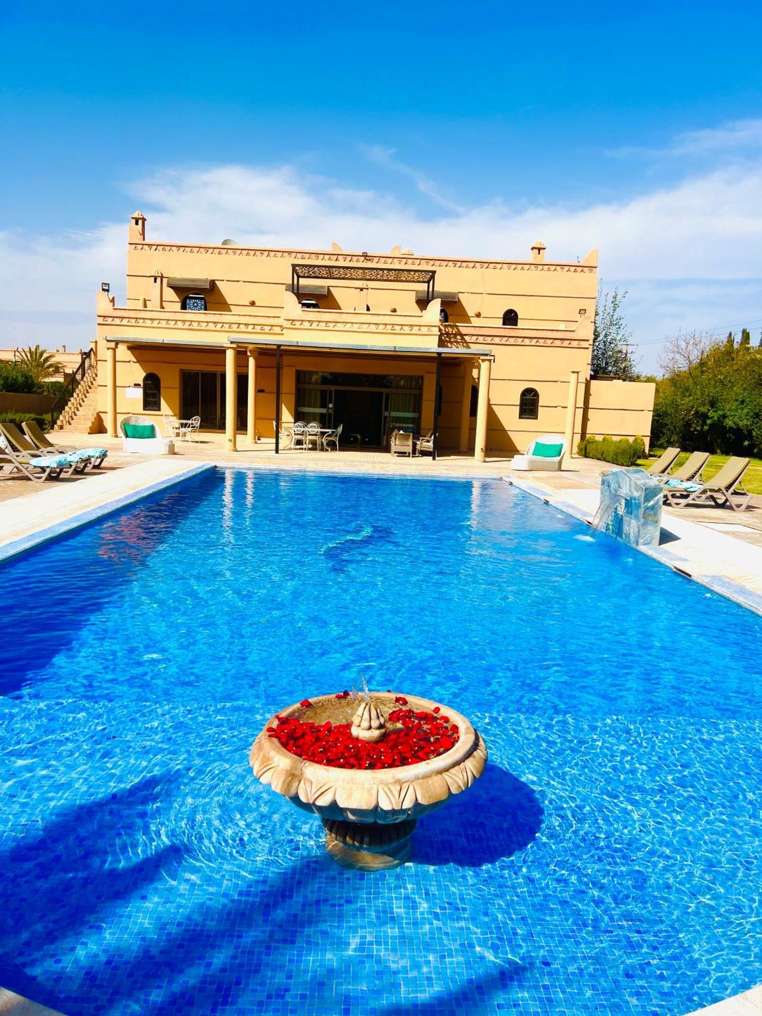 Villas Fleurs Marrakech 马拉喀什 外观 照片
