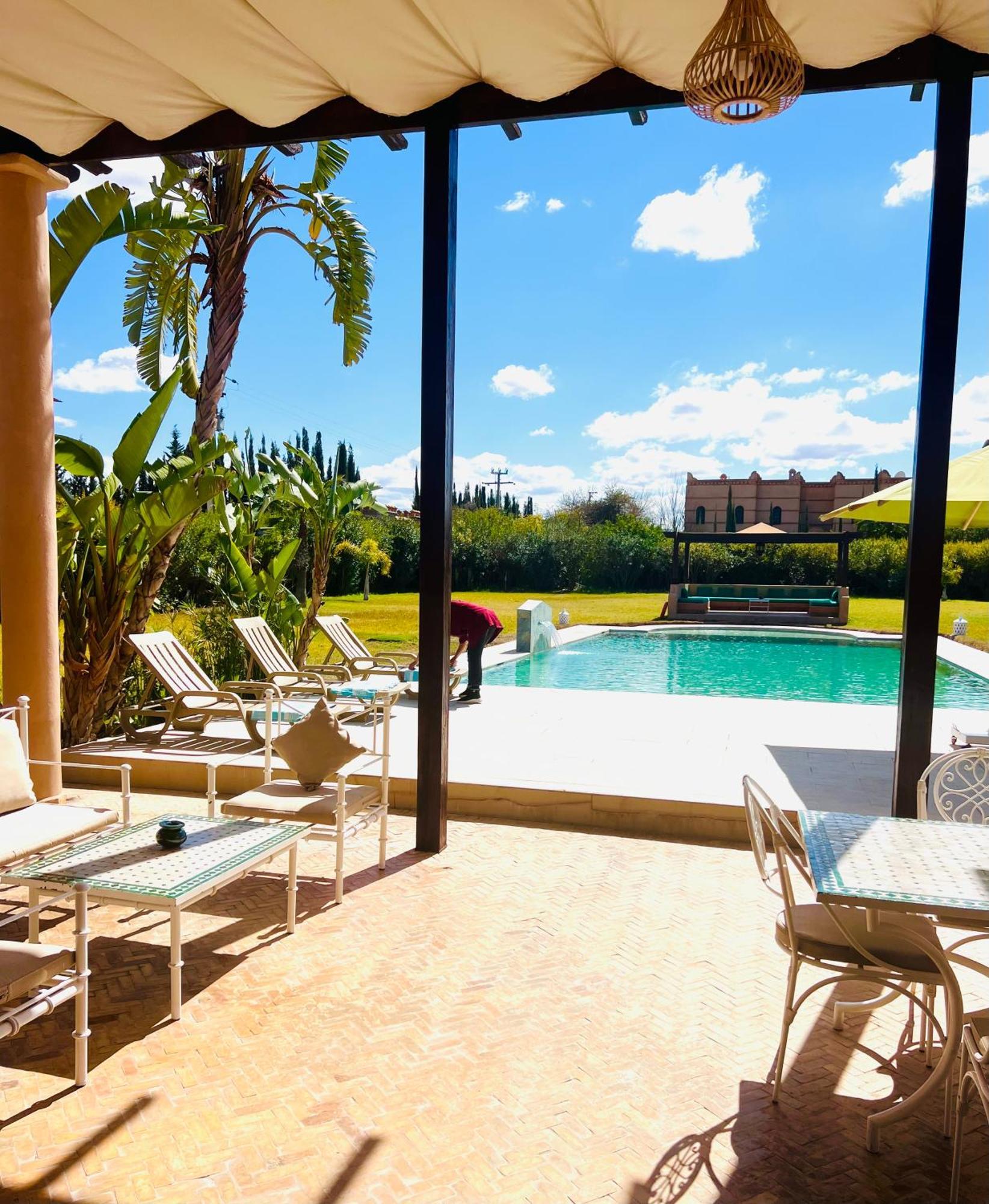 Villas Fleurs Marrakech 马拉喀什 外观 照片